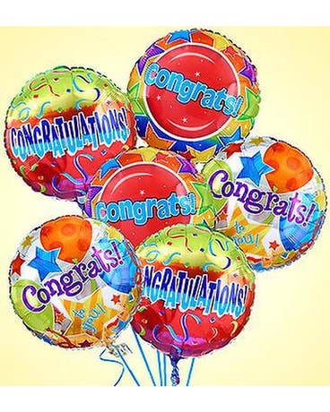 Congrats Balloon Boquet Balloon Bouquet