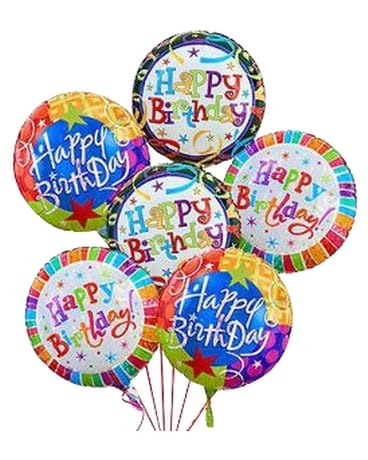 Happy Birthday Balloon Bouquet Gifts